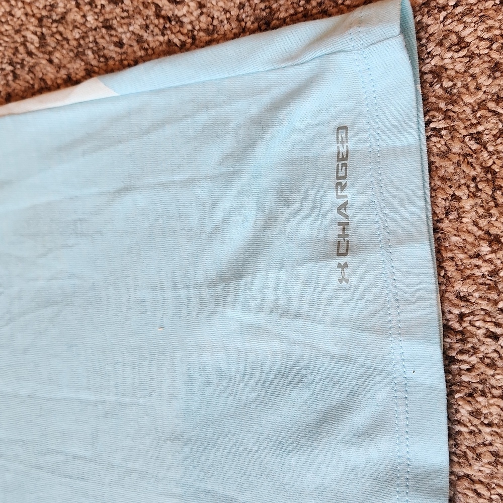 Under Armour Blue and White Star Tank Top - Picture 11 of 12
